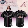 Atlanta Braves MLB x Kali Uchis The Sincerely Tour Custom Baseball Jersey