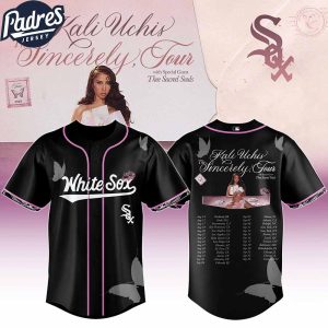 Chicago White Sox MLB x Kali Uchis The Sincerely Tour Custom Baseball Jersey