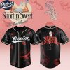 Chicago White Sox MLB x Sabrina Carpenter Short n' Sweet Black Velvet Custom Baseball Jersey