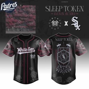 Chicago White Sox MLB x Sleep Token Even In Arcadia Tour 2025 Custom Baseball Jersey