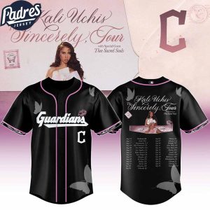 Cleveland Guardians MLB x Kali Uchis The Sincerely Tour Custom Baseball Jersey