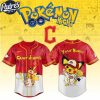 Cleveland Guardians MLB x Pokemon GO Night Custom Baseball Jersey