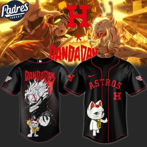 Houston Astros MLB x Dandadan Custom Baseball Jersey