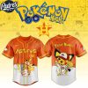 Houston Astros MLB x Pokemon GO Night Custom Baseball Jersey