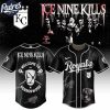 Kansas City Royals MLB x Ice Nine Kills Welcome to Horrorwood Custom Baseball Jersey