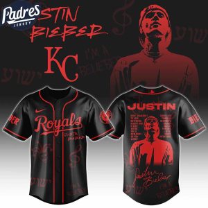 Kansas City Royals MLB x Justin Bieber Personalized Baseball Jersey