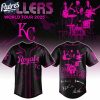 Kansas City Royals MLB x The Killers 24th Anniversary Tour Custom Baseball Jersey