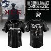 Miami Marlins MLB x My Chemical Romance Long Live The Black Parade North American Stadium Tour Custom Baseball Jersey