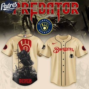 Milwaukee Brewers MLB x Predator Custom Baseball Jersey