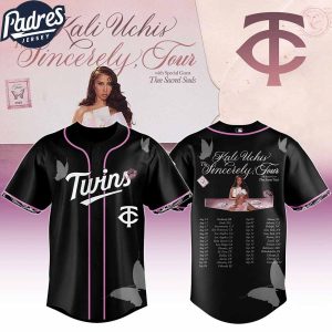 Minnesota Twins MLB x Kali Uchis The Sincerely Tour Custom Baseball Jersey