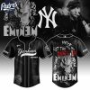 New York Yankees MLB x Eminem Stans To Launch In Theatres Worldwide Custom Baseball Jersey
