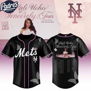 New York Yankees MLB x Kali Uchis The Sincerely Tour Custom Baseball Jersey