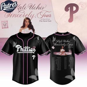 Philadelphia Phillies MLB x Kali Uchis The Sincerely Tour Custom Baseball Jersey