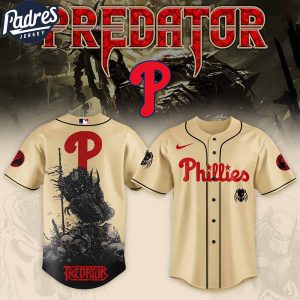 Philadelphia Phillies MLB x Predator Custom Baseball Jersey