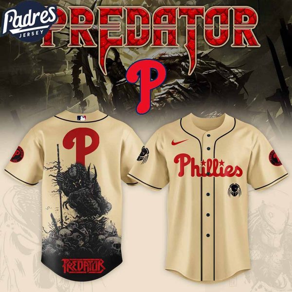 Philadelphia Phillies MLB x Predator Custom Baseball Jersey