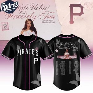Pittsburgh Pirates MLB x Kali Uchis The Sincerely Tour Custom Baseball Jersey