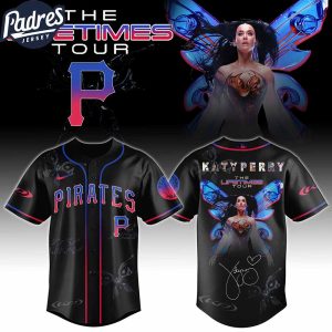 Pittsburgh Pirates MLB x Katy Perry The Lifetimes Tour Custom Baseball Jersey