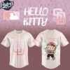 San Diego Padres Hello Kitty 2025 For Fans Baseball Jersey 1