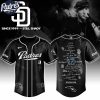 San Diego Padres MLB x Eminem 25th The Slim Shady LP List Music Custom Baseball Jersey