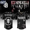 San Diego Padres MLB x Ice Nine Kills Welcome to Horrorwood Custom Baseball Jersey