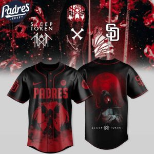 San Diego Padres X Sleep Token Even In Arcadia Tour Baseball Jersey