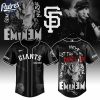 San Francisco Giants MLB x Eminem Stans To Launch In Theatres Worldwide Custom Baseball Jersey 1
