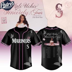 Seattle Mariners MLB x Kali Uchis The Sincerely Tour Custom Baseball Jersey