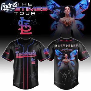 St Louis Cardinals MLB x Katy Perry The Lifetimes Tour Custom Baseball Jersey