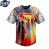 Superman Lookup Custom Baseball Jersey Heroic Comic 2