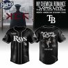 Tampa Bay Rays MLB x My Chemical Romance Long Live The Black Parade North American Stadium Tour Custom Baseball Jersey