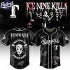 Texas Rangers MLB x Ice Nine Kills Welcome to Horrorwood Custom Baseball Jersey