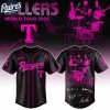 Texas Rangers MLB x The Killers 24th Anniversary Tour Custom Baseball Jersey
