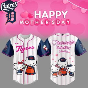 Toronto Blue Jays Hello Kitty Happy Mothers Day 2025 Baseball Jersey 1