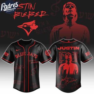Toronto Blue Jays MLB x Justin Bieber Custom Baseball Jersey
