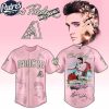 Arizona Diamondbacks MLB x Elvis Presley Custom Baseball Jersey