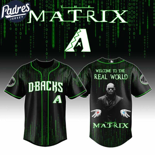 Arizona Diamondbacks MLB x The Matrix Custom Baseball Jersey
