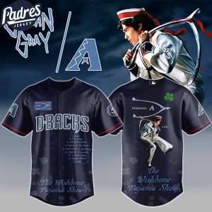 Arizona Diamondbacks MLB x The Wishbone Pajama Show Custom Baseball Jersey