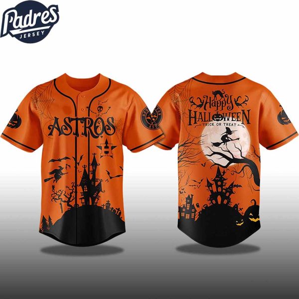 Astros Happy Halloween Trick Or Treat 2025 Jersey