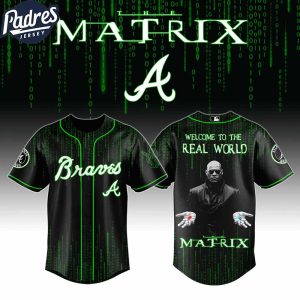Atlanta Braves MLB x The Matrix Custom Baseball Jersey