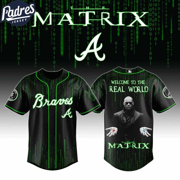 Atlanta Braves MLB x The Matrix Custom Baseball Jersey