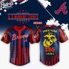 Atlanta Braves MLB x USMC 250th Custom Baseball Jersey