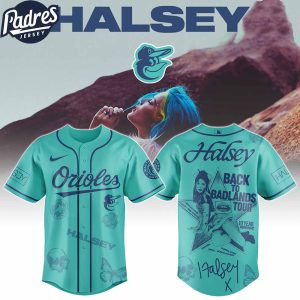 Baltimore Orioles MLB x Halsey Back to Badlands Tour Custom Baseball Jersey