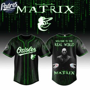 Baltimore Orioles MLB x The Matrix Custom Baseball Jersey