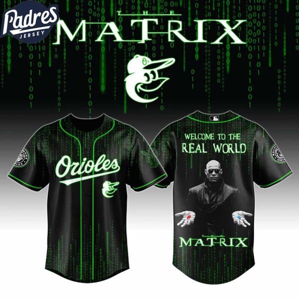 Baltimore Orioles MLB x The Matrix Custom Baseball Jersey