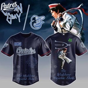 Baltimore Orioles MLB x The Wishbone Pajama Show Custom Baseball Jersey