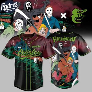 Baltimore Orioles Scooby Doo 2025 Halloween Mystery Inc Baseball Jersey