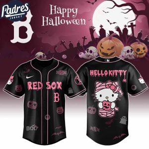 Boston Red Sox MLB x Hello Kitty Cosplay Halloween Baseball Jersey