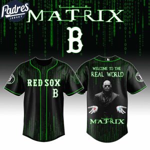 Boston Red Sox MLB x The Matrix Custom Baseball Jersey