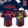 Boston Red Sox MLB x USMC 250th Custom Baseball Jersey
