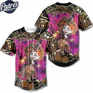 Cartoon Halloween Premium Quality Baseball Jersey Style
